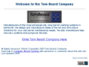 Website Snapshot of Beard Co., Tom