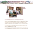Website Snapshot of Chamberlain Pottery, Tom
