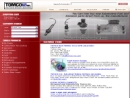 Website Snapshot of Tomco Inc.