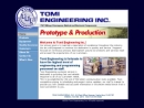 Website Snapshot of Tomi Engineering, Inc.