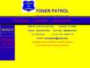 Website Snapshot of Toner Patrol