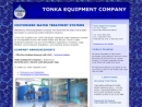 Website Snapshot of Tonka Equipment Co.