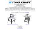 Website Snapshot of Toolkraft Parts