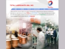 Website Snapshot of Total Lubricants USA, Inc. (H Q)