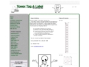 Website Snapshot of Tower Tag & Label, LLC