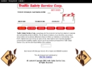 Website Snapshot of TRAFFIC SAFETY SAFETY, LLC.