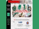 Website Snapshot of Tramac Corp.