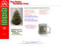 Website Snapshot of Tree Towne Christmas Trees