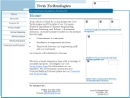 Website Snapshot of TREIS TECHNOLOGIES