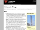 Website Snapshot of TRIANGLE ENTERPRISES, INC.
