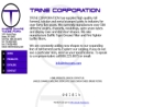 Website Snapshot of Trine Corp.
