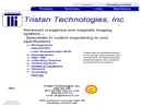 Website Snapshot of TRISTAN TECHNOLOGIES, INC