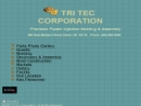 Website Snapshot of Tri-Tec Corp.