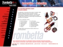 Website Snapshot of Trombetta Corp.