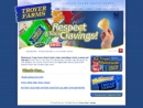 Website Snapshot of Troyer Farms