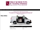 Website Snapshot of TruckMounts & Cleaning Solutions, Inc.