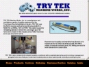 Website Snapshot of TRY Tek Machine Works, Inc