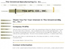 Website Snapshot of Streetrod Mfg. Co., Inc., The