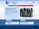 Website Snapshot of Technical Training Aids