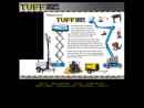 Website Snapshot of Tuff Equipment Rentals LLC