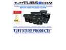 Website Snapshot of Tuff Stuff Products by Kormer Plastics USA, Inc.
