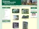 Website Snapshot of Turner Tanks, Turner Greenhouses