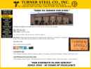 Website Snapshot of Turner Steel Co., Inc.