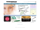 Website Snapshot of Tweezerman Corp.