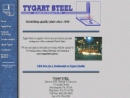 Website Snapshot of Tygart Steel