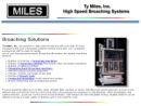 Website Snapshot of Ty Miles, Inc.