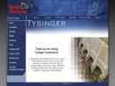 Website Snapshot of TYSINGER CONSTRUCTION INC.