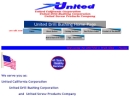 Website Snapshot of United California Corp.