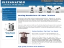 Website Snapshot of Ultramation, Inc.