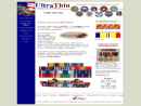 Website Snapshot of Ultra Thin Ribbons & Medals, Inc.