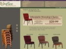 Website Snapshot of Uniflex Church Furniture