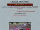 Website Snapshot of Unique Stone, Inc.
