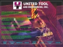 Website Snapshot of United Tool & Engineering, Inc.
