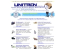 Website Snapshot of UNITRON INC