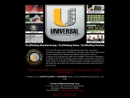Website Snapshot of Universal Mfg. Corp.
