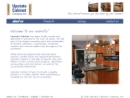 Website Snapshot of Upstate Cabinet Co.