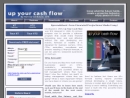 Website Snapshot of Up Your Cash Flow Software
