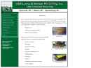 Website Snapshot of USA Lamp & Ballast Recycling, Inc