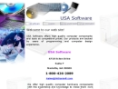 Website Snapshot of U S A Software Inc