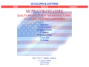 Website Snapshot of U. S. Colors & Coatings, Inc.