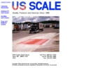 Website Snapshot of US Scale Inc