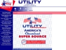 Website Snapshot of Utility Mfg. Co., Inc.