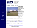 Website Snapshot of UNIVERSAL TURBINE PARTS, INC.