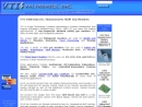 Website Snapshot of VTI-VALTRONICS, INC.