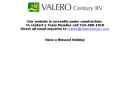 Website Snapshot of Valero Service