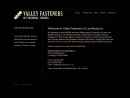 Website Snapshot of Valley Fasteners of Lynchburg, Inc.